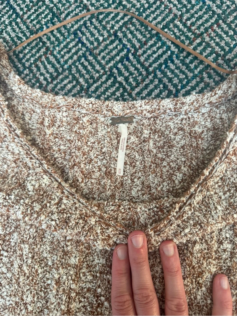 Free People Cropped Sweater
